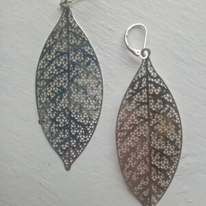 Hand Crafted Silver Filigree Earrings